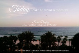 30 Days to Lay Aside Weight; blog.wonwithoutwords.com