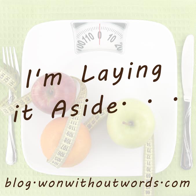 30 Days to Lay Aside Weight; blog.wonwithoutwords.com